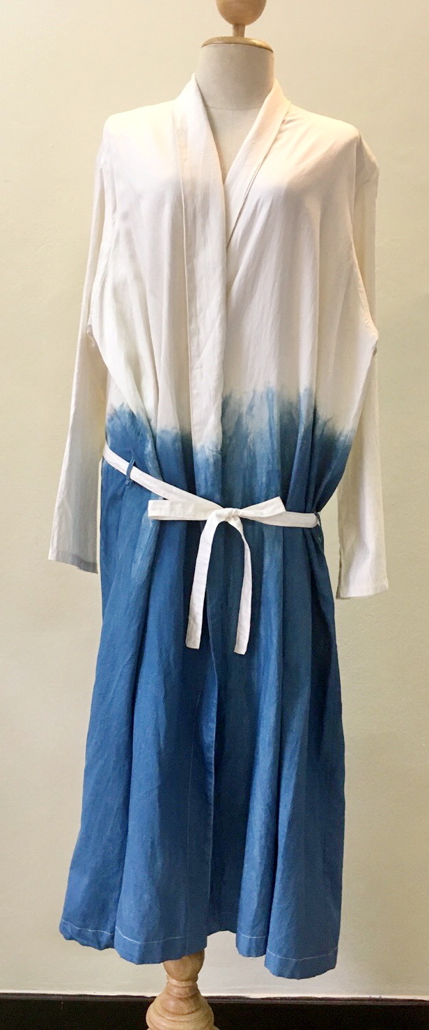 ชุดคลุมสปาออแกนิค Bathrobe Organic Cotton Premium OBTL1(สั่งผลิตตามแบบและไซร์)