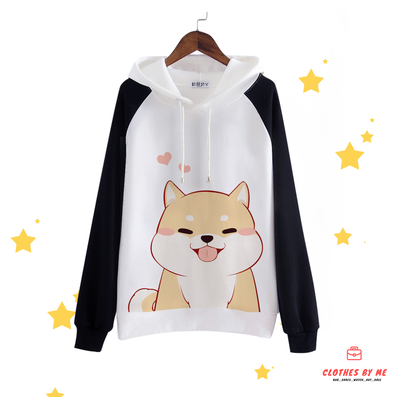 เสื้อสเวตเตอร์ ลาย shiba inu (สุนัขชิบะอินุ)