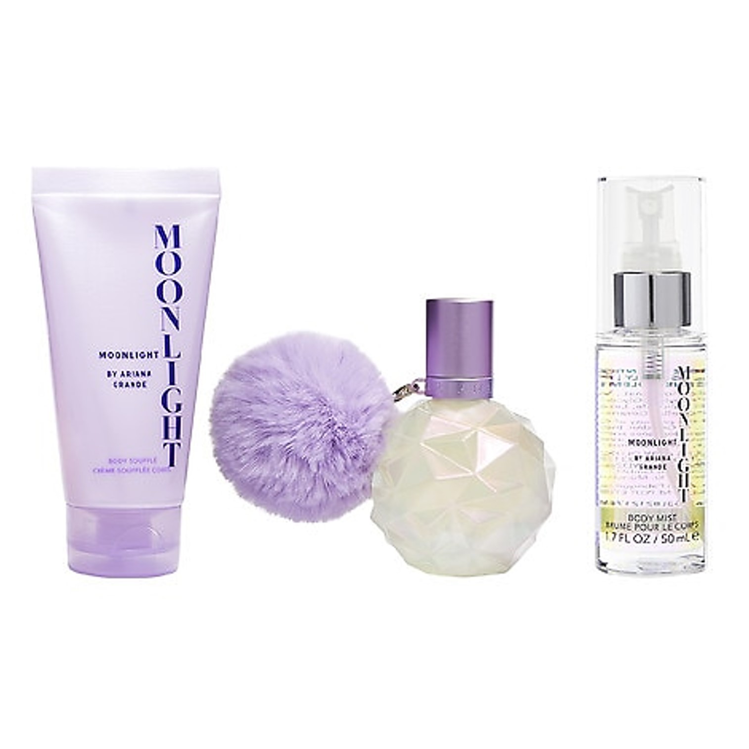 MOONLIGHT By Ariana Grande Holiday Gift Set New In Box เซ็ตน้ำหอมสุดพิเศษจากนักร้องสาวอาเรียน่าเกร็นเดสินค้าลิขสิทธิ์แท้จำนวนจำกัด