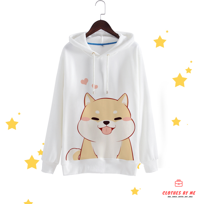 เสื้อสเวตเตอร์ ลาย shiba inu (สุนัขชิบะอินุ)