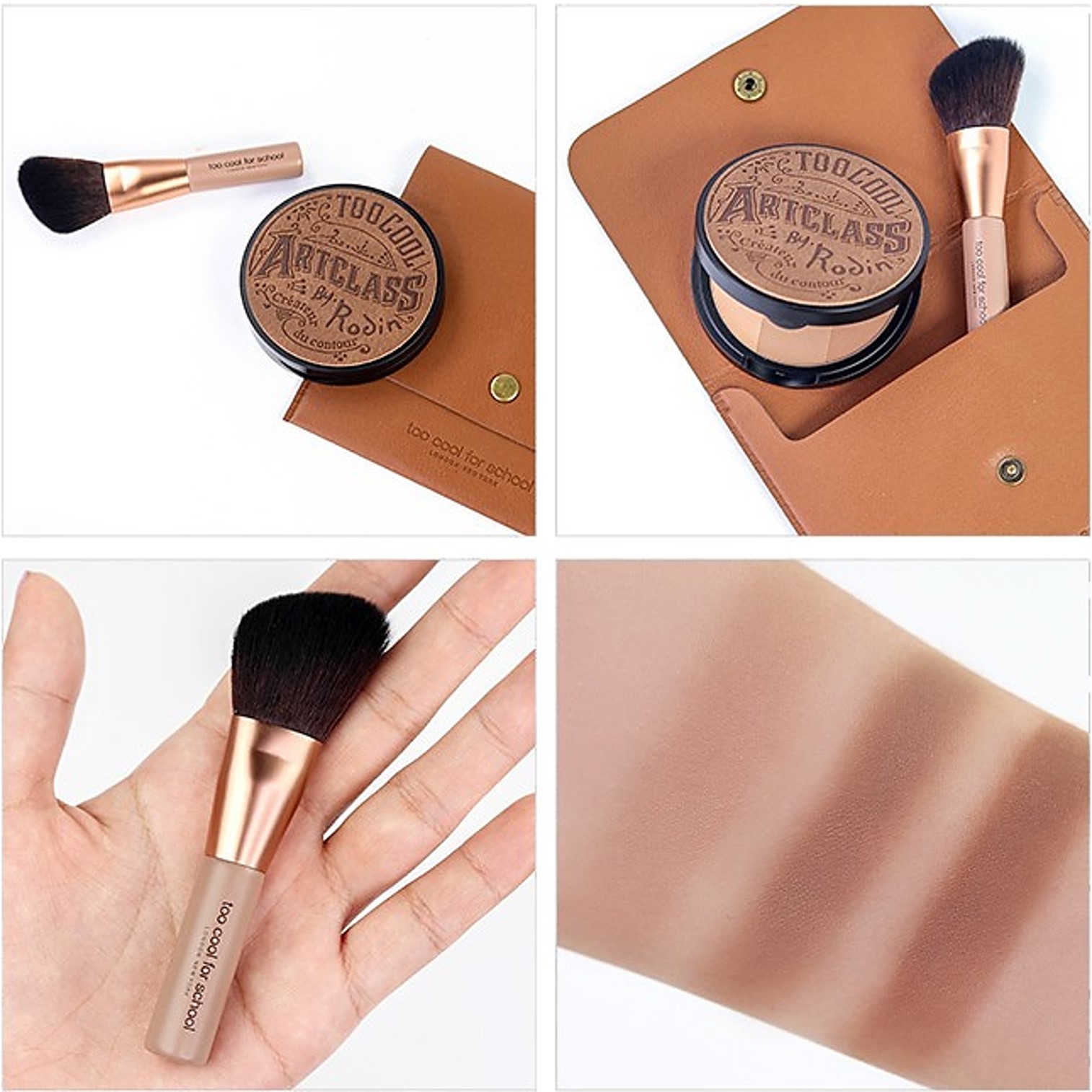 Too Cool For School Artclass By Rodin Shading Master Limited Edition 9.5g เฉดดิ้งปรับแต่งเพิ่มมิติให้รูปหน้าจากเกาหลีของแท้พร้อมแปรงและกระเป๋าจำนวนจำกัด