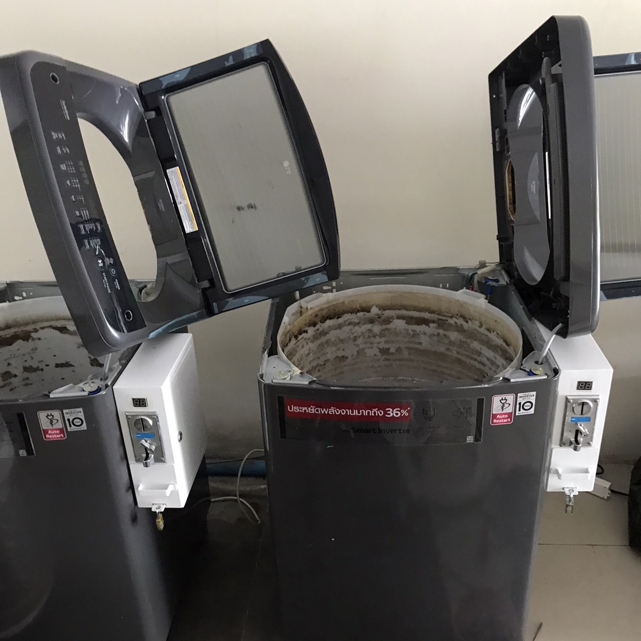 ล้างเครื่องซักผ้า