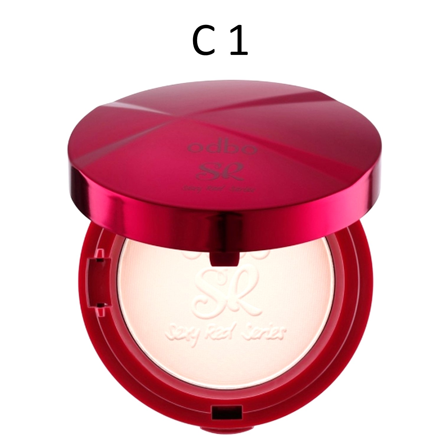 odbo SR Sexy Red Series Powder แป้งพัฟเนื้อละเอียดบางเบาเพื่อผิวหน้าเรียบเนียนโดดเด่นเปล่งประกายมากขึ้นกว่าที่เคย