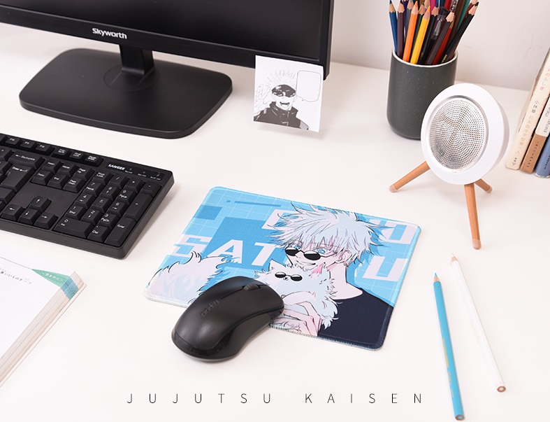 แผ่นรองเมาส์ ลาย Gojo Satoru จากเรื่อง Jujutsu Kaisen มหาเวทย์ผนึกมาร