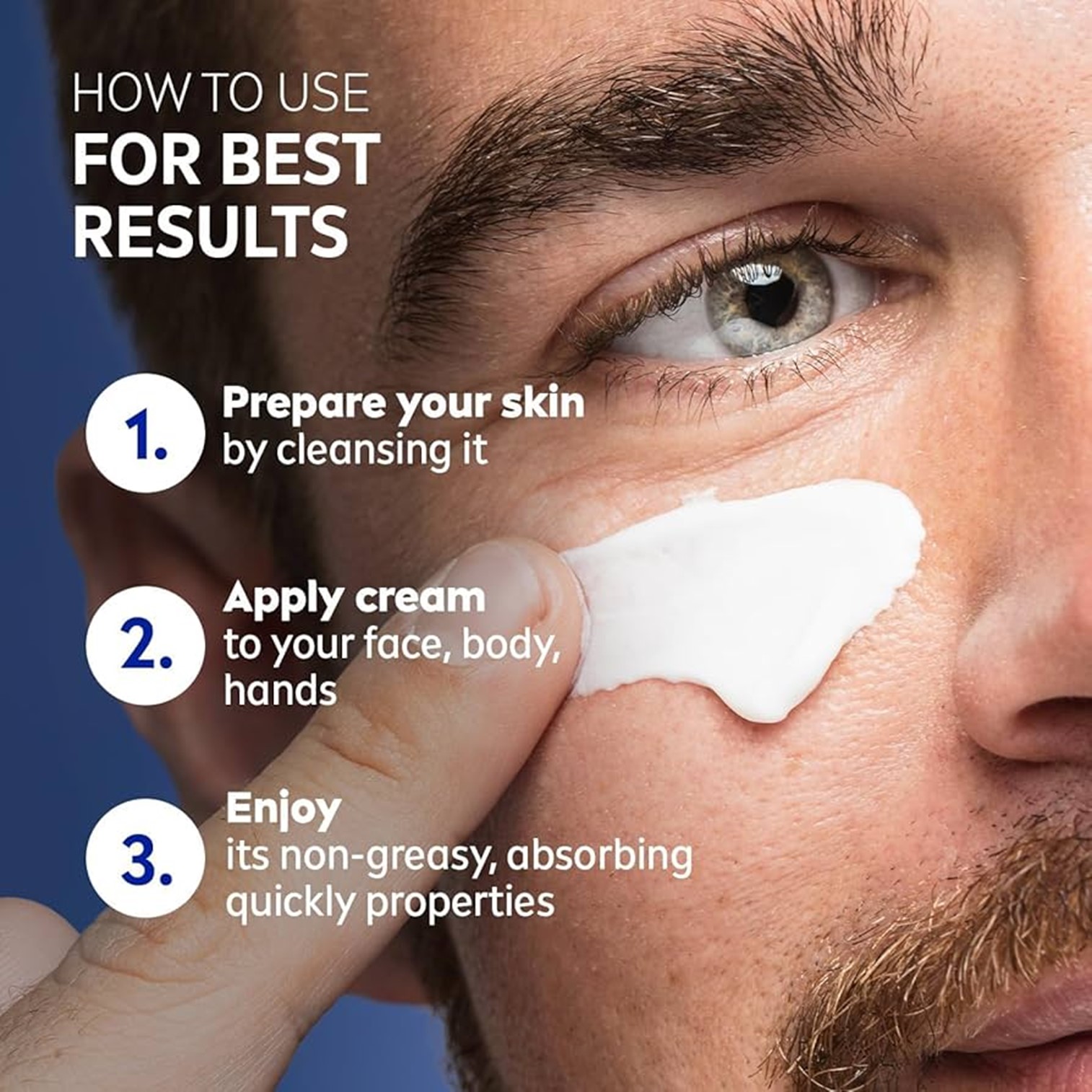 NIVEA MEN Crème Moisturiser Face Body Hands 150ml ครีมมอยซ์เจอร์ไรเซอร์บำรุงผิวหน้าผิวกายสำหรับผู้ชายสินค้าคุณภาพสูงจากออสเตรเลียพร้อมส่ง