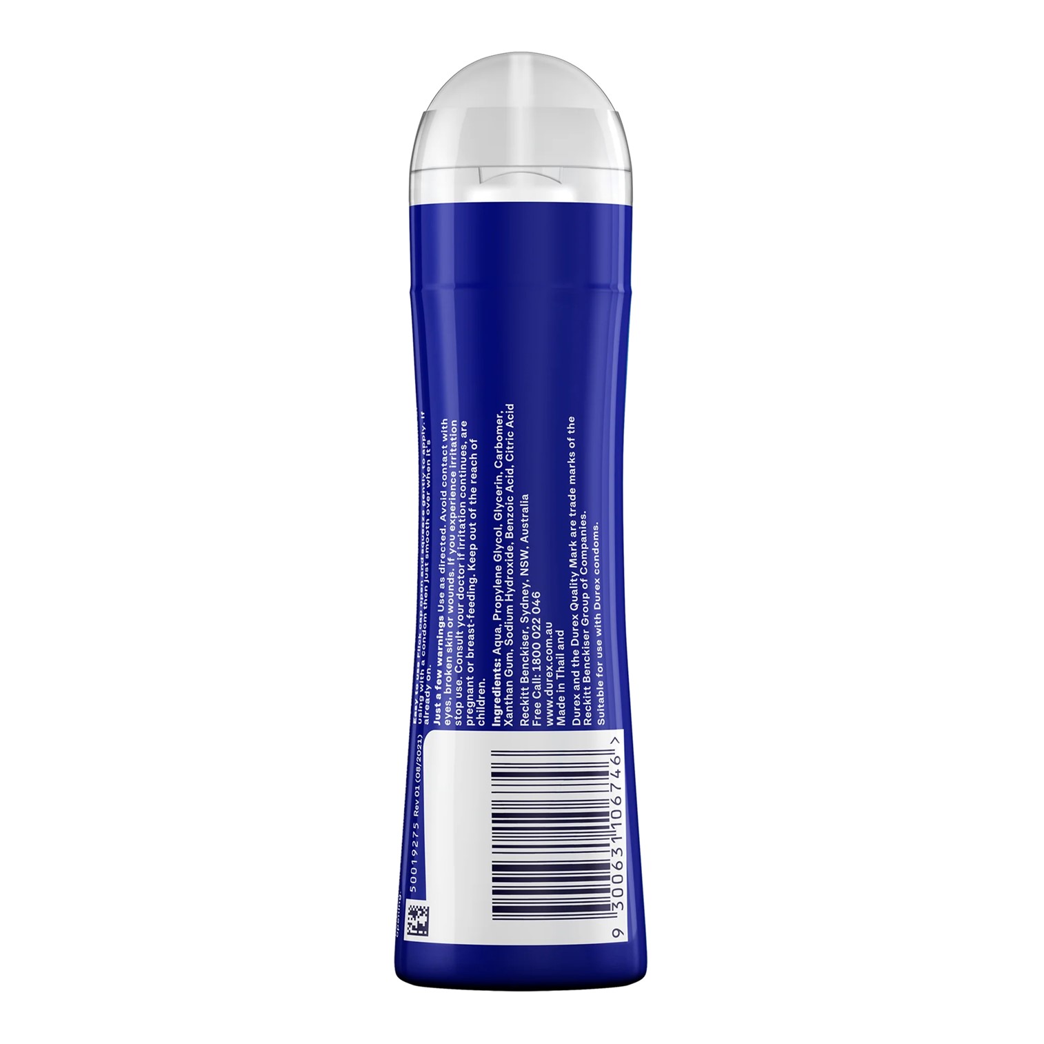 Durex H2O Water Based Lubricant Gel 100ml เจลหล่อลื่นสูตรน้ำเนื้อบางเบาพิเศษใหม่ล่าสุดจากดูเร็กซ์สินค้านำเข้าของแท้จากออสเตรเลียพร้อมส่ง