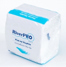 กระดาษเช็ดปาก ป๊อบอัพ RIVERPRO