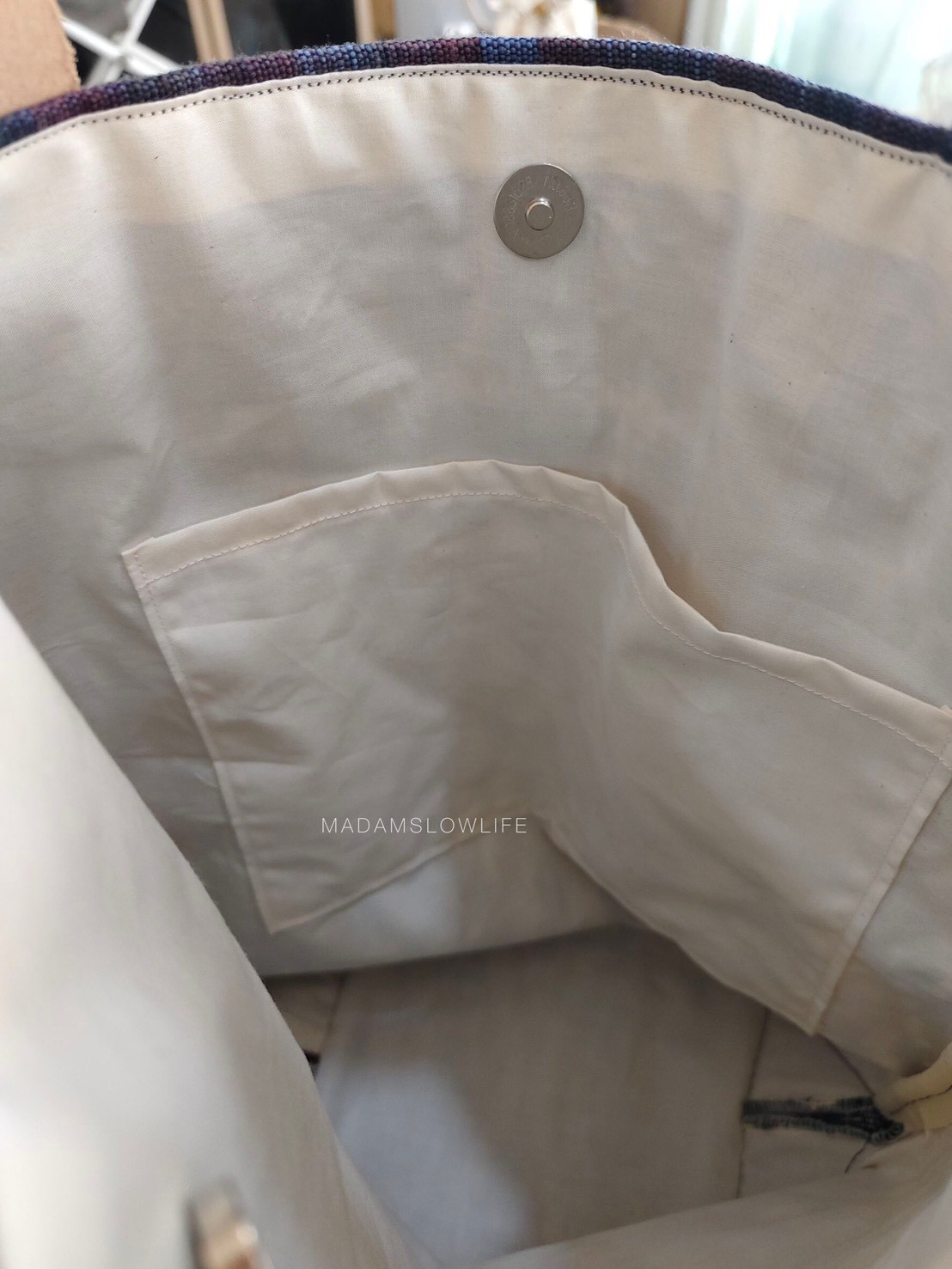 กระเป๋าผ้าทอมือ Size กว้าง 12 นิ้ว* ยาว 14 นิ้ว* ก้น 5 นิ้ว