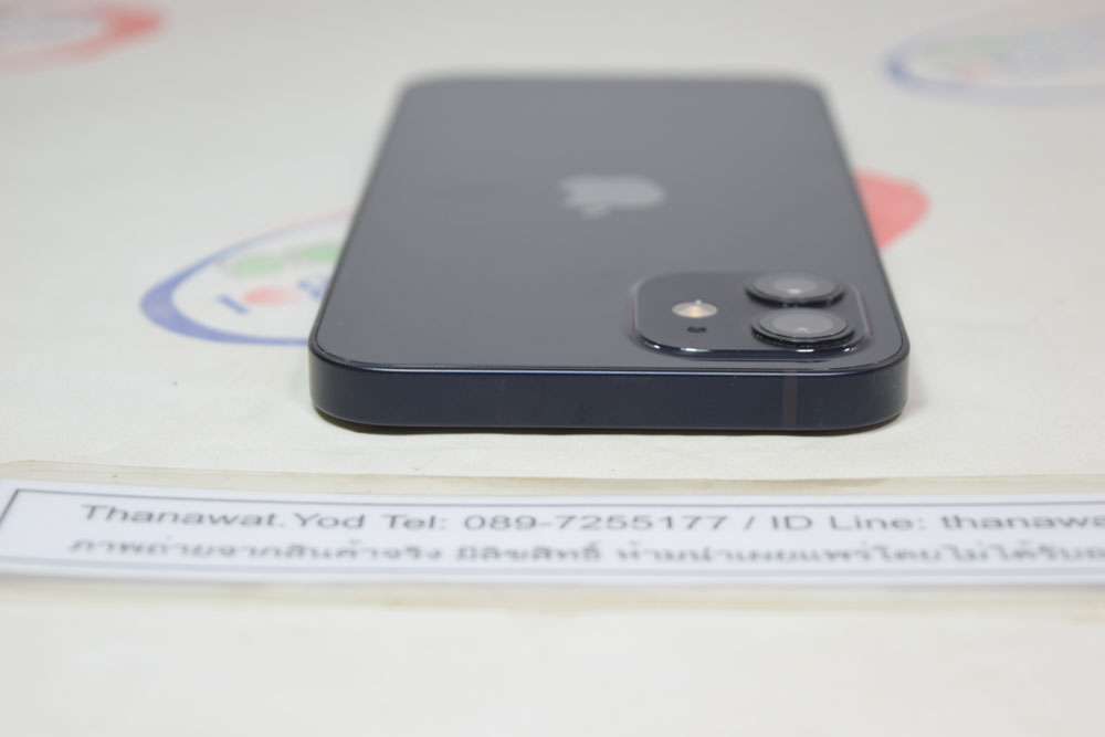 ขาย iPhone 12 64GB Black ศูนย์ไทย TH เครื่องสวย ไม่เคยซ่อม แบตดี ขายด่วน