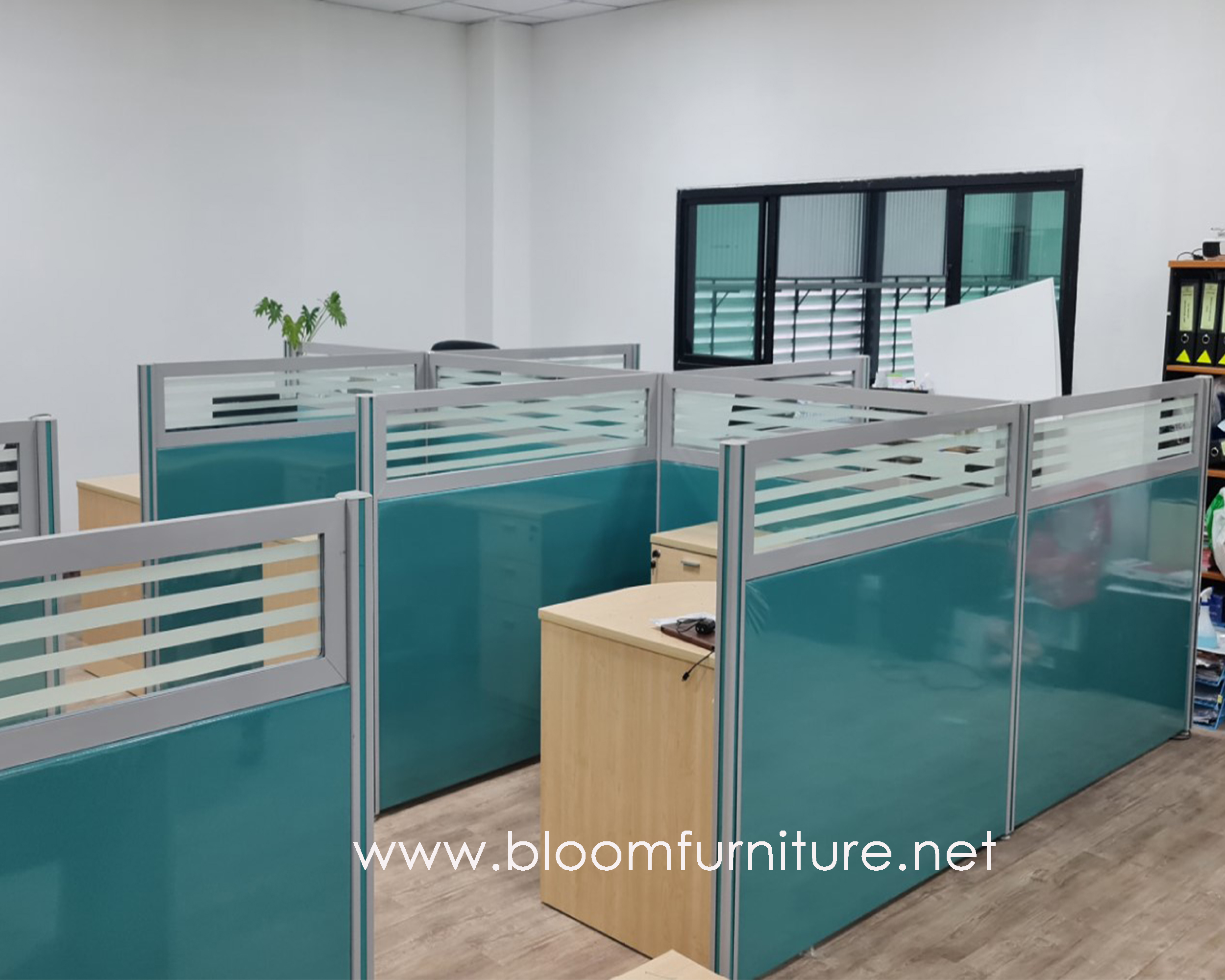 พาร์ติชั่นกั้นสำนักงาน Partition, Click เพื่อชมตัวอย่างงานติดตั้ง