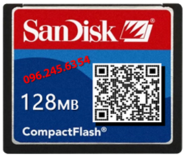 [ขาย จำหน่าย ราคา] Sandisk CF Card 128Mb 25X (Compact Flash Card)
