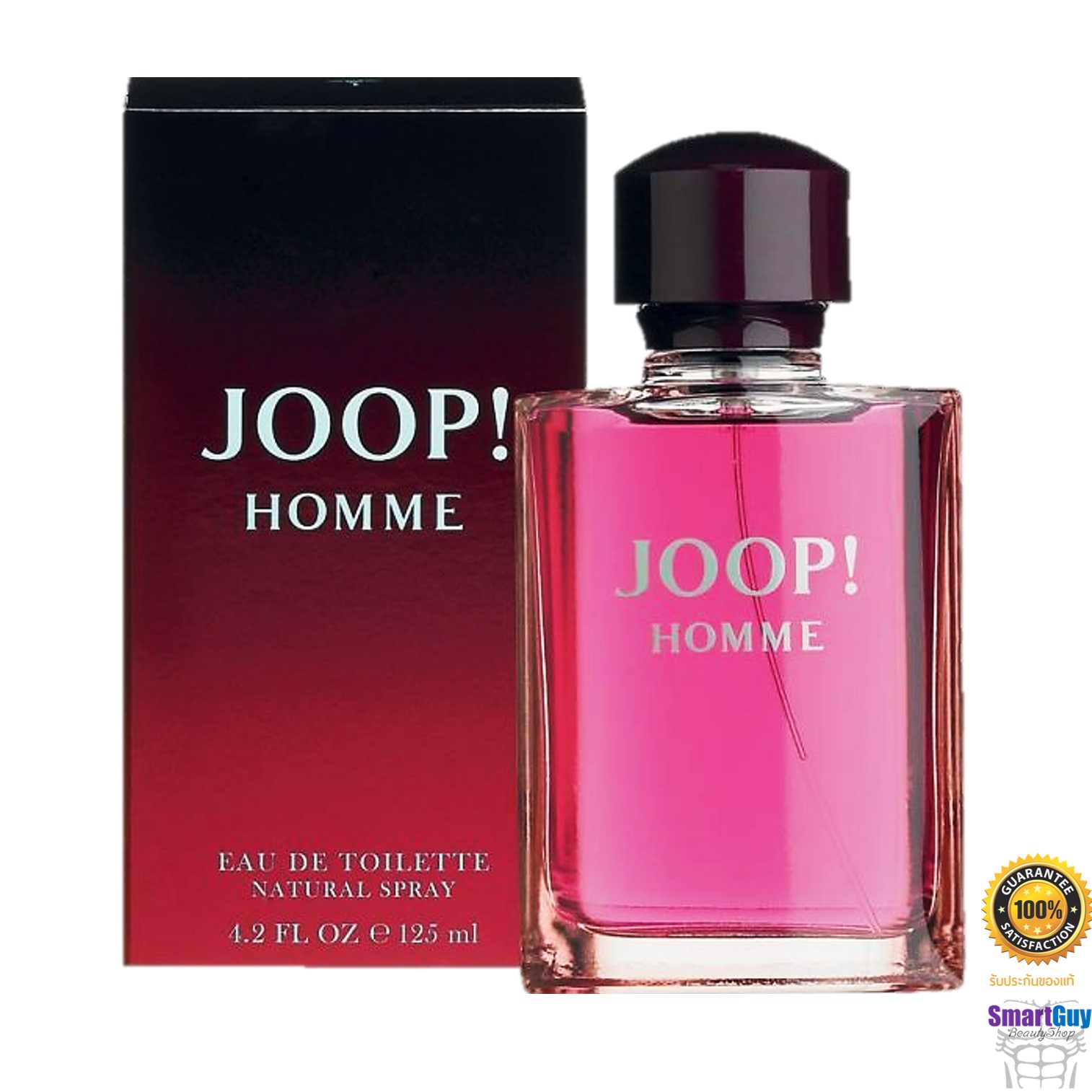 JOOP! HOMME Eau De Toilette 125ml. น้ำหอมลิขสิทธิ์ของแท้ซีรี่ย์ใหม่จากแบรนด์ JOOP! กลิ่นใหม่สุดแนวสำหรับผู้ชายหอมไฮโซหรูหราผสานความเซ็กซี่แนวใหม่
