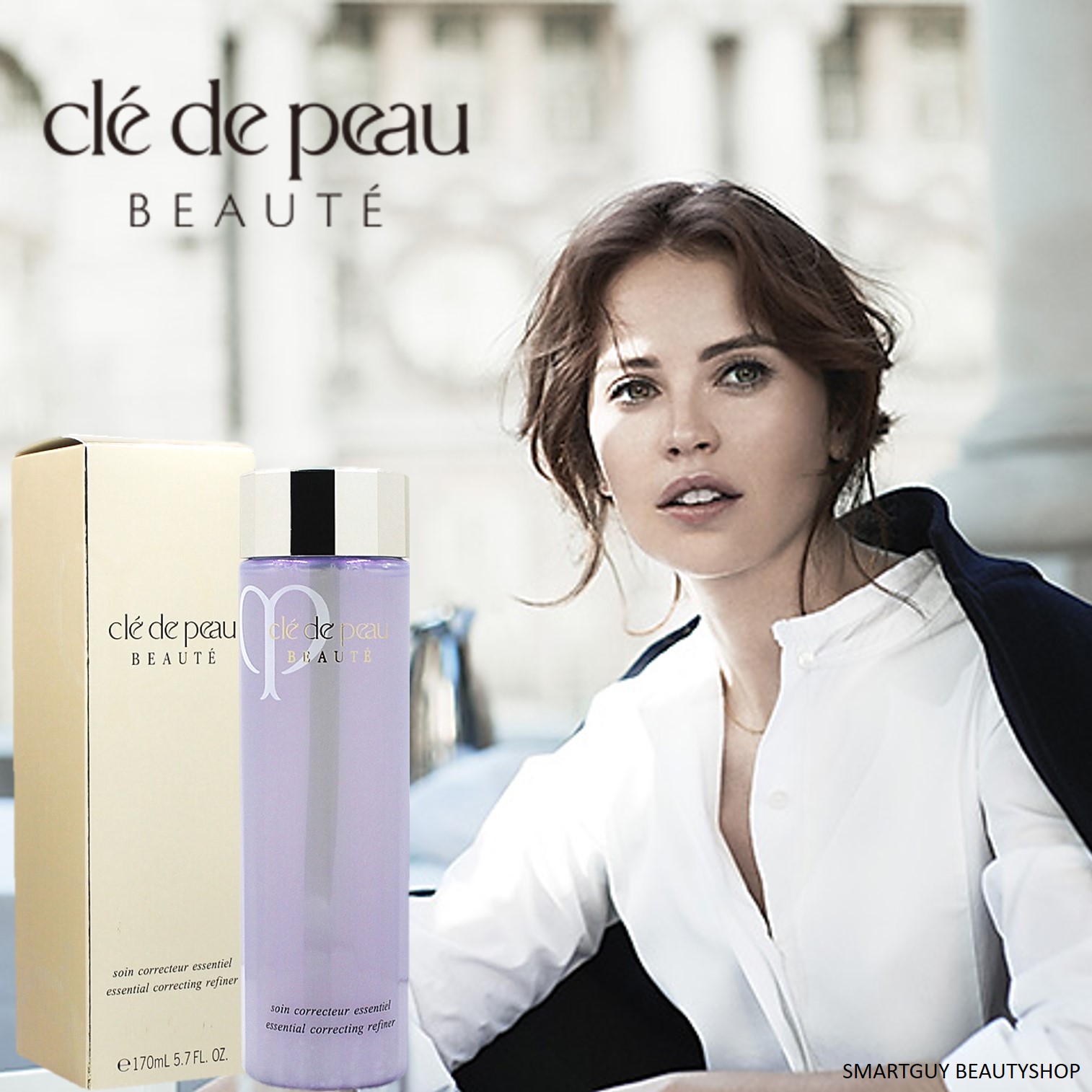 Cpb Cle De Peau soin correcteur essential 170ml เอสเซ้นต์บำรุงผิวหน้าจากสารสกัดธรรมชาติสูตรพรีเมี่ยมสินค้านำเข้าจากประเทศญี่ปุ่น