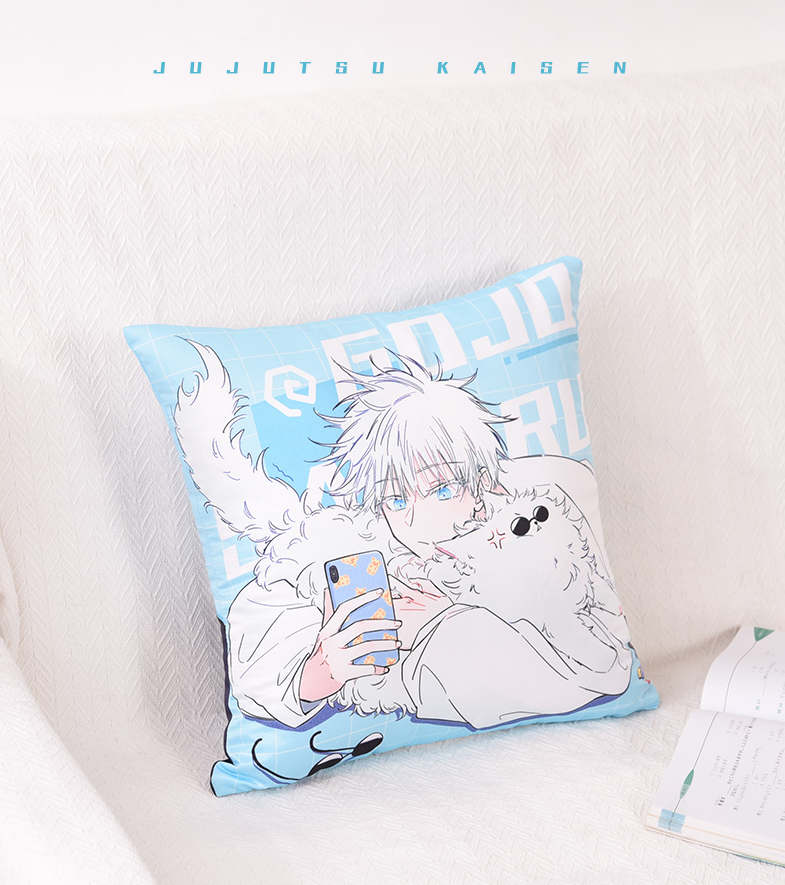 หมอน ลาย Gojo Satoru จากเรื่อง Jujutsu Kaisen มหาเวทย์ผนึกมาร