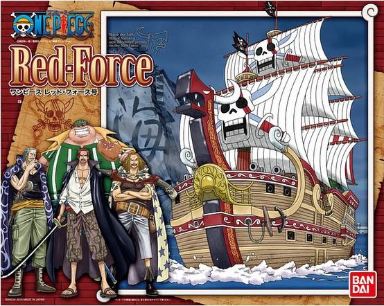 เรือวันพีช One Piece MG ONEPIECE RED-FORCE