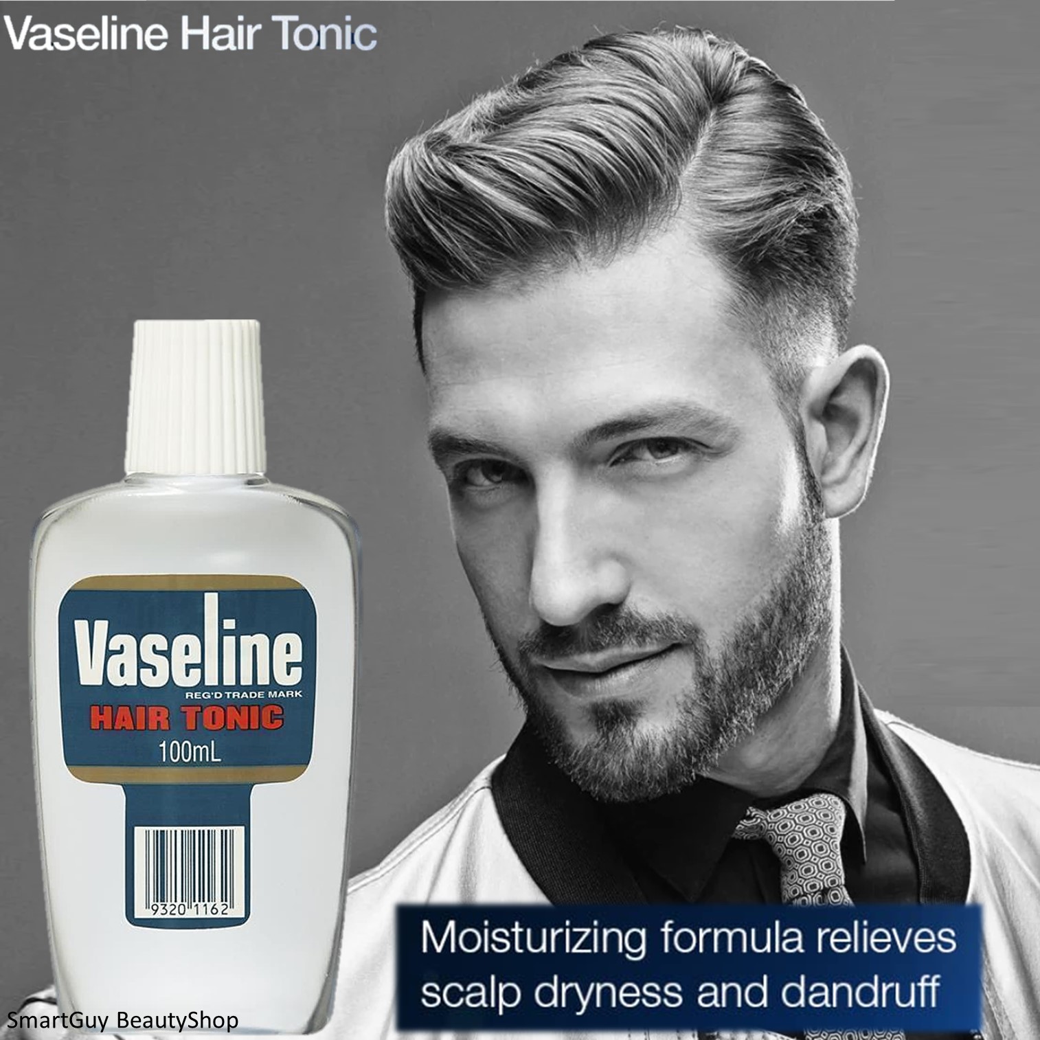 Vaseline Hair Tonic 100mL ผลิตภัณฑ์บำรุงดูแลเส้นผมและหนังศีรษะจากวาสลีนสินค้านำเข้าจากออสเตรเลียของแท้พร้อมส่ง