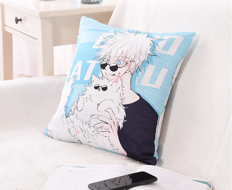 หมอน ลาย Gojo Satoru จากเรื่อง Jujutsu Kaisen มหาเวทย์ผนึกมาร