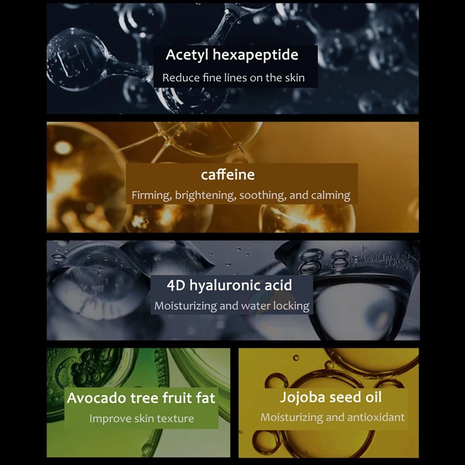 BLUE MAN Black Circle Removal Men's Anti Wrinkle Eye Cream ครีมบำรุงผิวรอบดวงสูตรพิเศษสำหรับผู้ชาย