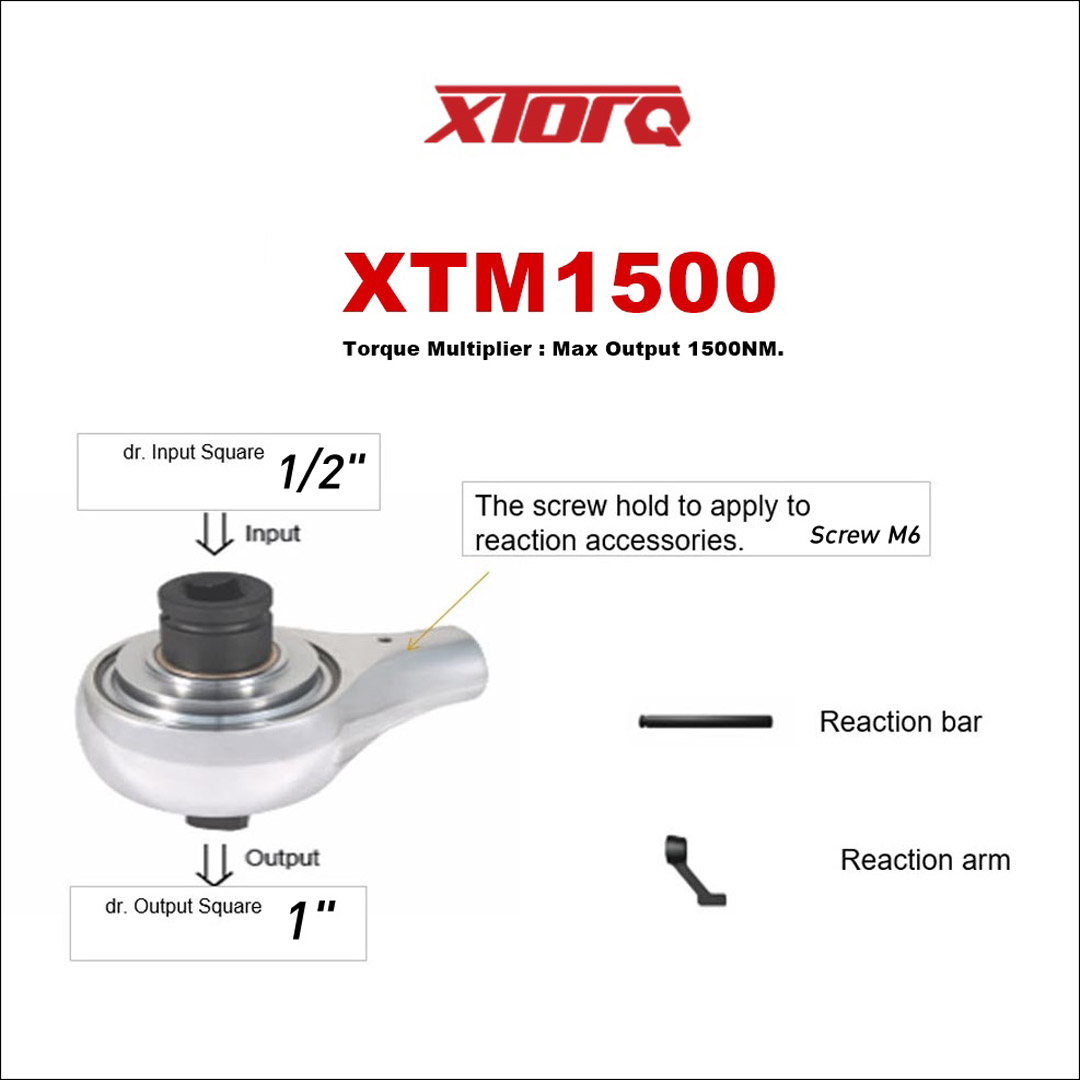 ประแจทดแรง 1500Nm. XTM1500 XTORQ