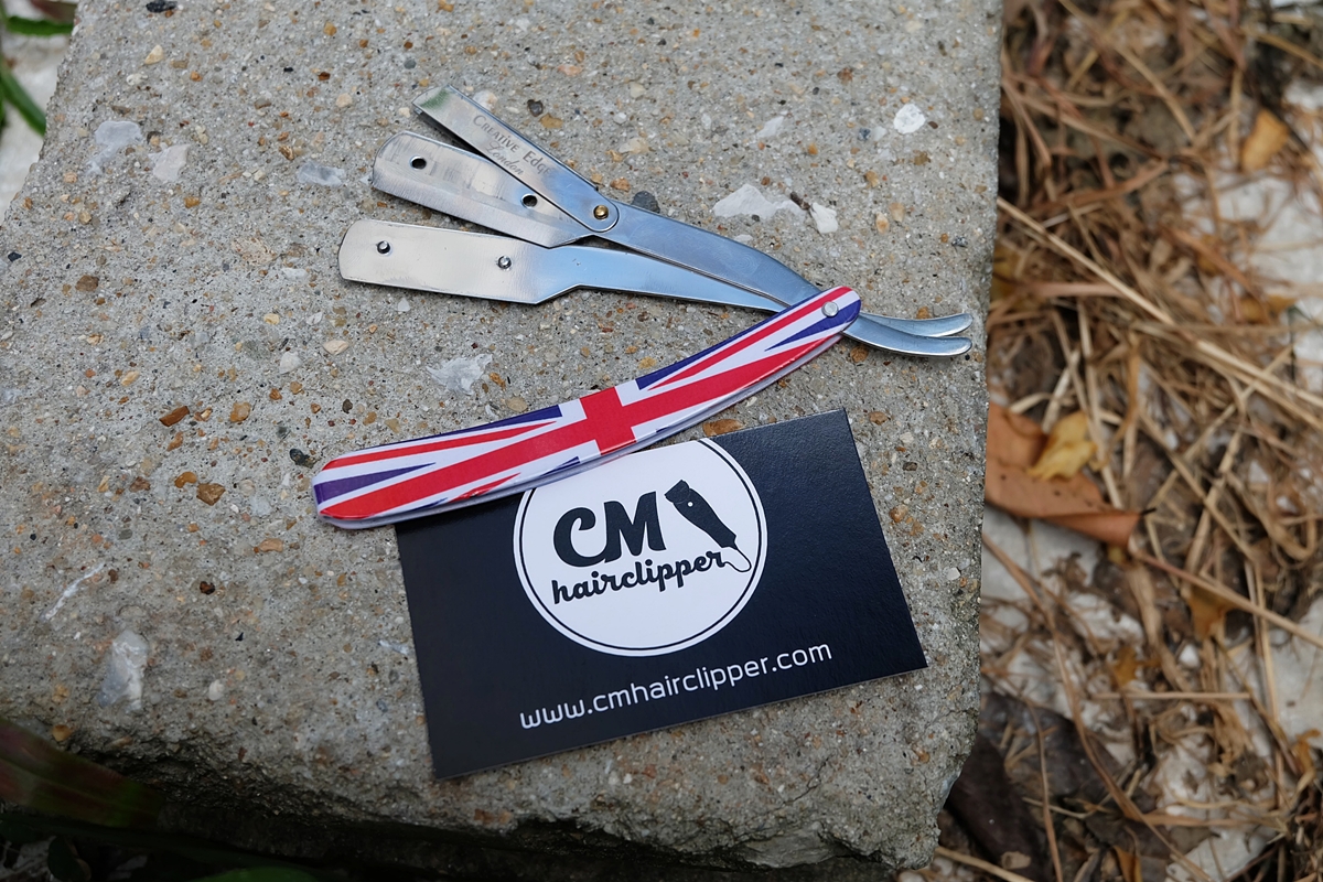 มีดโกนพับอังกฤษ Creative Edge ลายธงชาติอังกฤษ