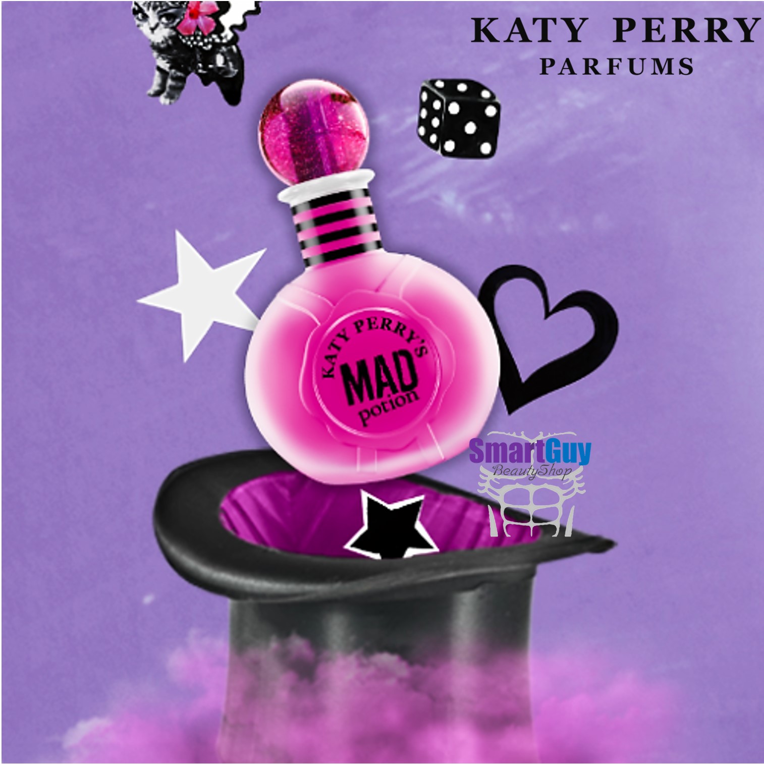 KATY PERRY’S MAD POTION Eau De Parfum Natural Spray Vaporisateur 100ml. น้ำหอมลิขสิทธิ์แท้จากนักร้องสาวเคที่ เพอร์รี่กลิ่นหอมหวานไฮโซสุดเซ็กซี่สำหรับสาวที่มาพร้อมความมั่นใจผสานความเซ็กซี่ สินค้านำเข้าของแท้ 100%