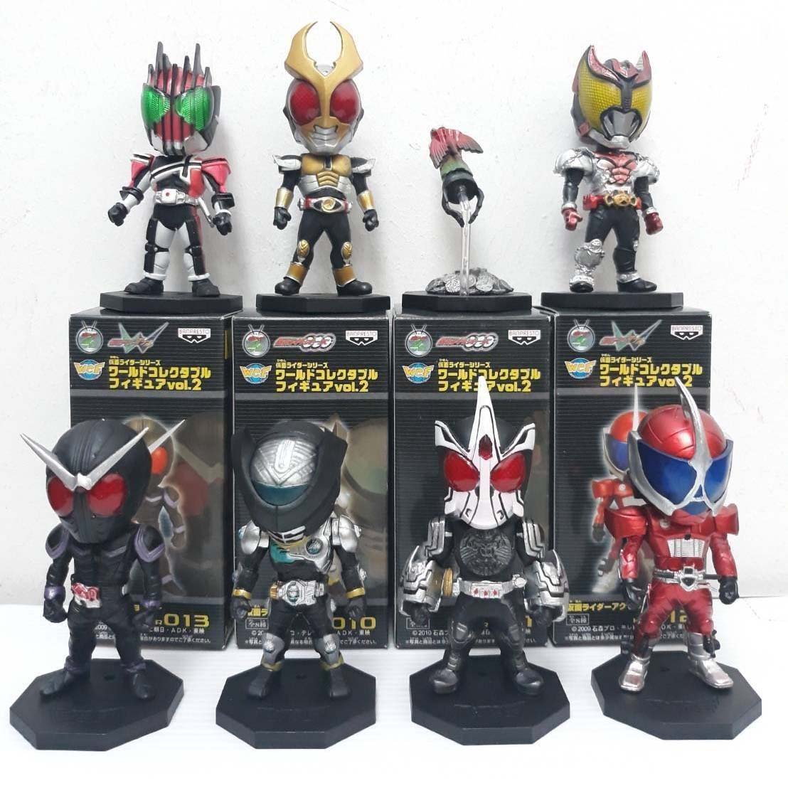Kamen Rider WCF ชุด 8 ตัวฐาน V.2 มีกล่อง