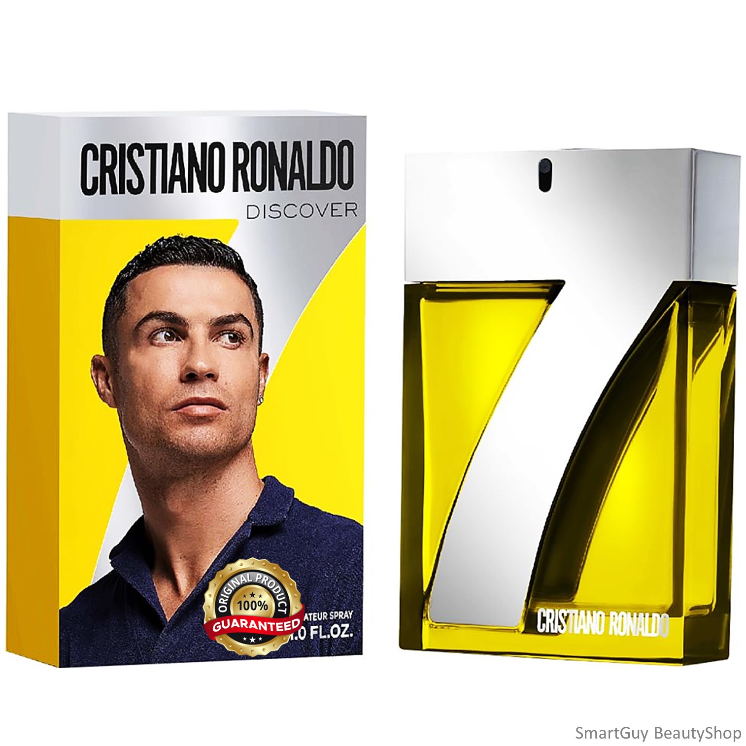 CRISTIANO RONALDO DISCOVER Eau De Toilette 100ml น้ำหอมผู้ชายกลิ่นสดชื่นรุ่นพิเศษลิขสิทธิ์แท้นำเข้าจากออสเตรเลียของแท้พร้อมส่ง