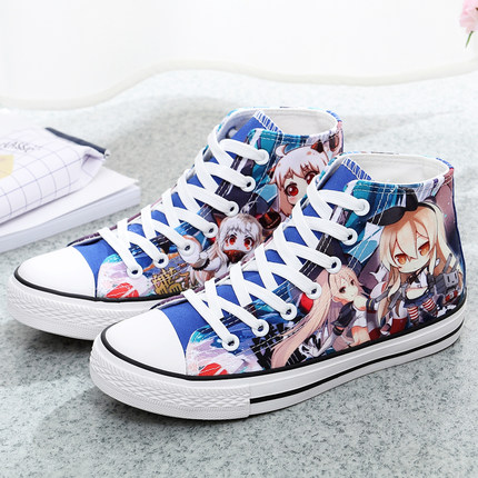 รองเท้าผ้าใบ ลาย High School Fleet