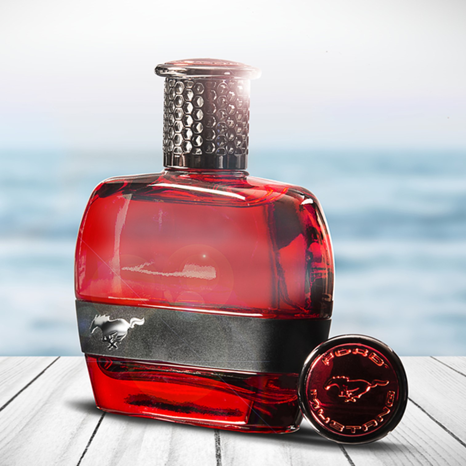 FORD MUSTANG Red FOR HIM 100ml น้ำหอมผู้ชายกลิ่นหอมสุดพิเศษรับประกันลิขสิทธิ์ของแท้นำเข้าจากออสเตรเลียพร้อมส่ง