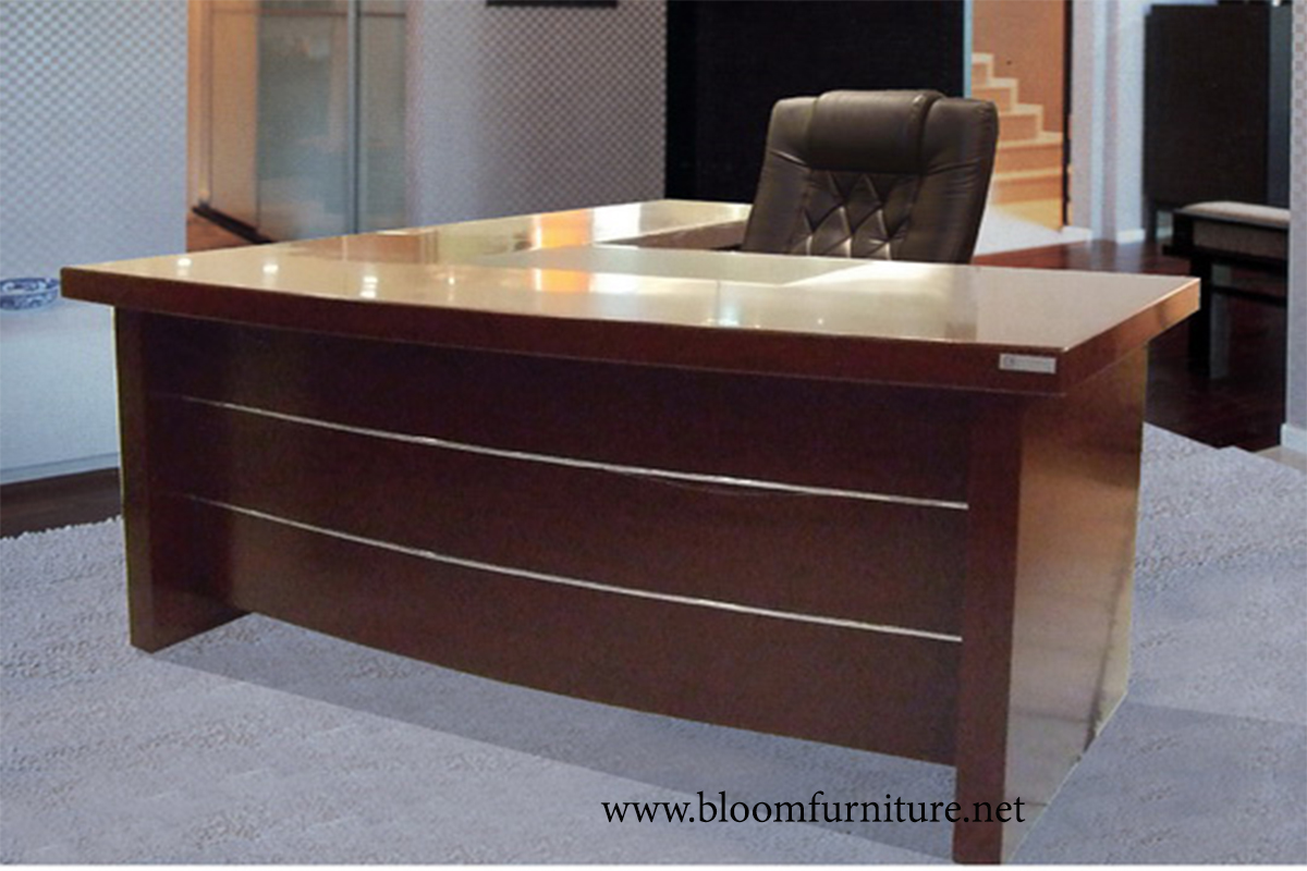 โต๊ะทำงานผู้บริหาร ตัวแอล รุ่น Jesper ขนาด 1.60 เมตร / Executive Desk with L shape size 1.60 m.