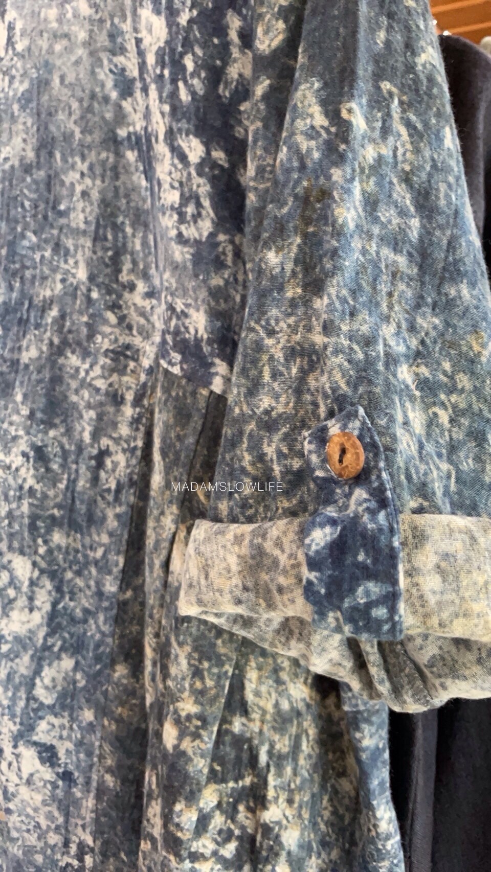 เดรส Size 36-44 แขนยาว 16.5 ยาว 37 เนื้อผ้าคอตตอนพรีเมียม ลายมัดย้อม ย้อมด้วยสีปลอดสารพิษ