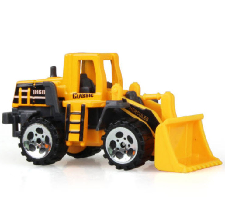 รถงานก่อสร้างคละแบบ (พลาสติก) / ชุด 6 คัน