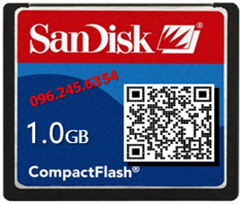 [ขาย จำหน่าย ราคา] Sandisk CF Card 1GB 25X (Compact Flash Card)