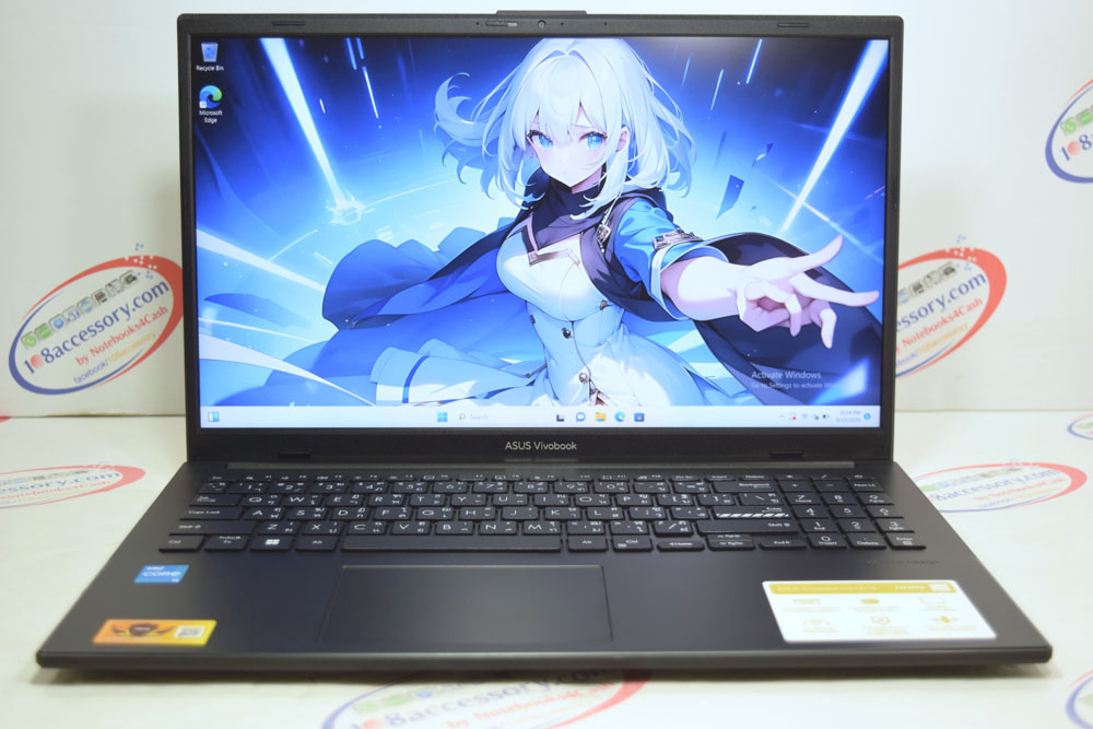 ขาย Asus Vivobook Go 15 จอใหญ่ 15” 60Hz รุ่นใหม่ i3 RAM8 สภาพ 99.99% ประกันถึง ก.ค.69