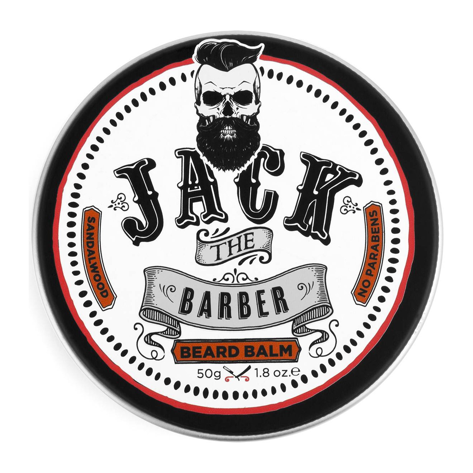Jack The Barber Sandalwood Beard Balm 50g ผลิตภัณฑ์บำรุงและจัดแต่งหนวดเคราสินค้านำเข้าจากออสเตรเลียของแท้พร้อมส่ง