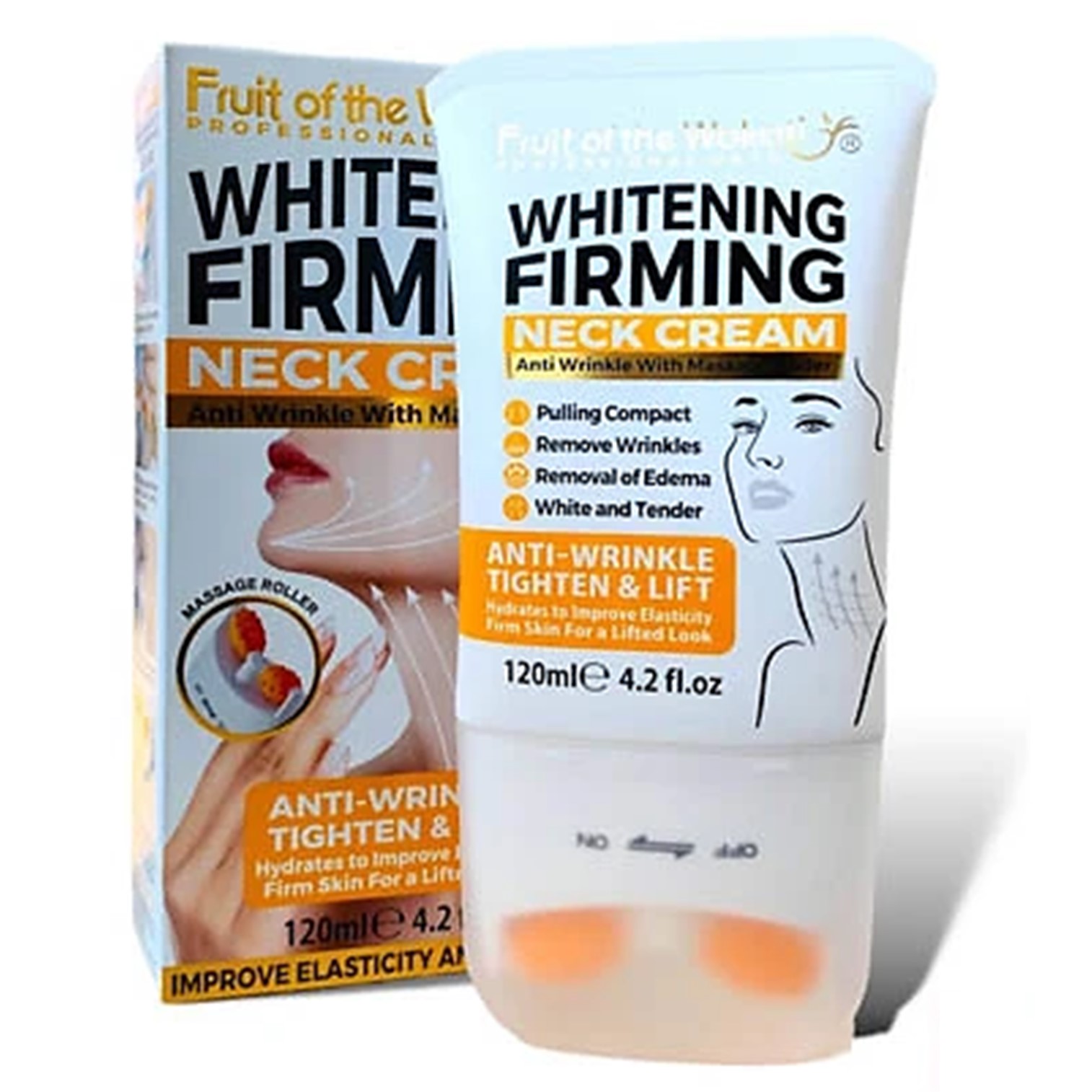 WOKALI Vitamin C FIRMING LIFTING NECK CREAM 120ml ผลิตภัณฑ์บำรุงผิวบริเวณลำคอสูตรพิเศษจากต่างประเทศของแท้พร้อมส่ง