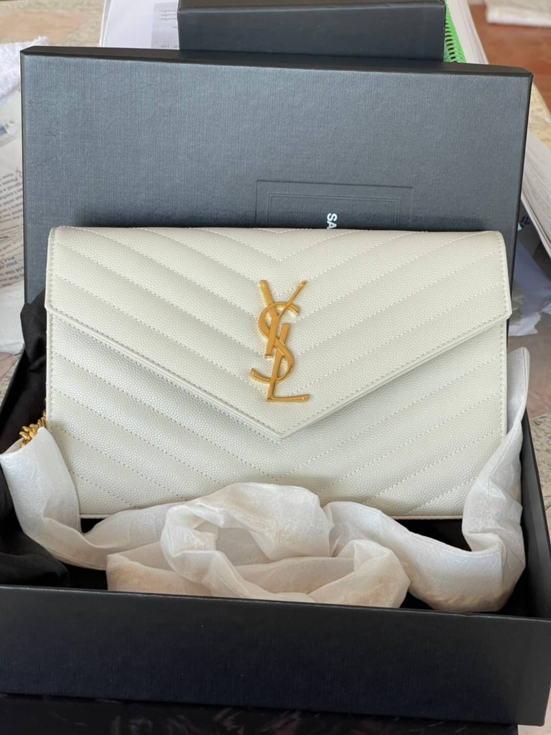 New YSL Woc สีขาวผู้ดี
