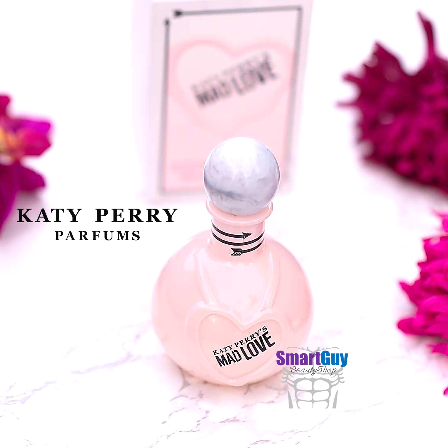 KATY PERRY’S MAD LOVE Eau De Parfum Natural Spray Vaporisateur 100ml. น้ำหอมลิขสิทธิ์แท้จากนักร้องสาวเคที่ เพอร์รี่กลิ่นหอมหวานไฮโซสุดเซ็กซี่สำหรับสาวที่มาพร้อมความมั่นใจผสานความเซ็กซี่ สินค้านำเข้าของแท้ 100%