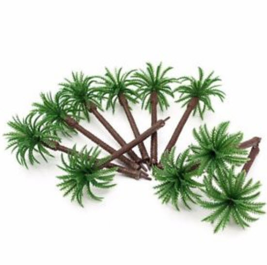 ต้นปาล์ม (สเกล 1:100) สูง 13 ซ.ม. / 5 ต้น