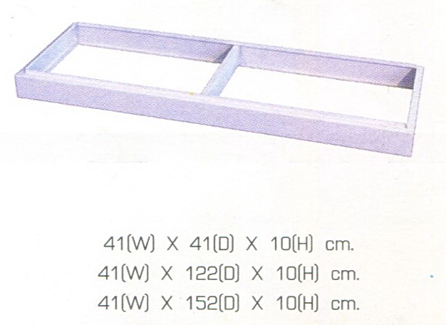 ฐานรองตู้เหล็กบานเลื่อน