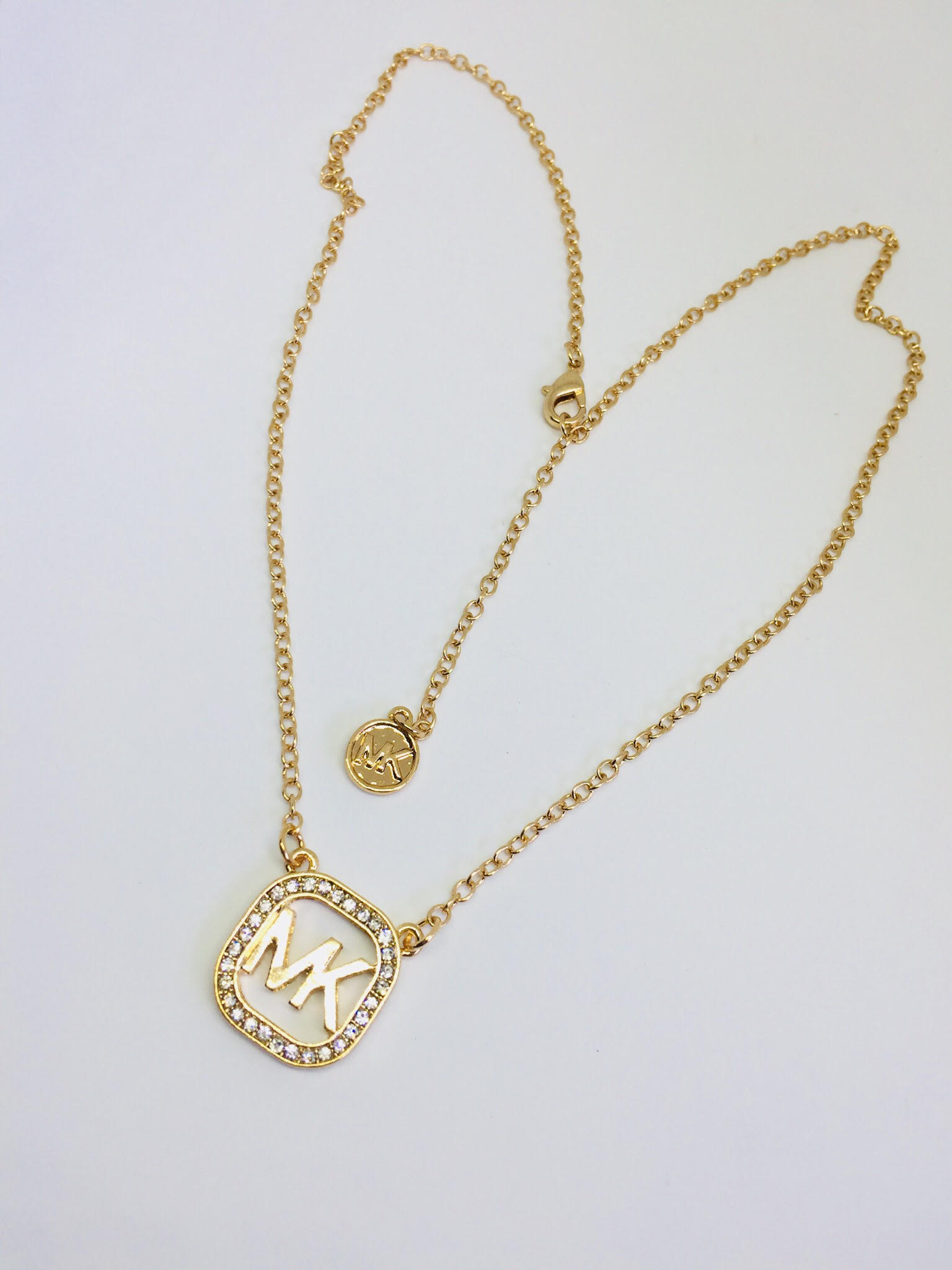 MK Golden Necklace