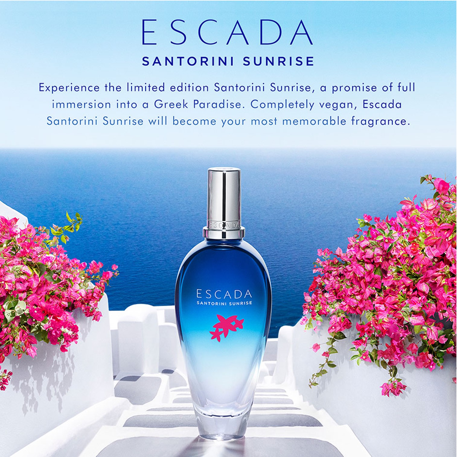 Escada Santorini Sunrise Eau De Toilette 100ml น้ำหอมผู้หญิงกลิ่นเซ็กซี่สุดพิเศษจากต่างประเทศสินค้าลิขสิทธิ์แท้นำเข้าจากออสเตรเลียพร้อมส่ง