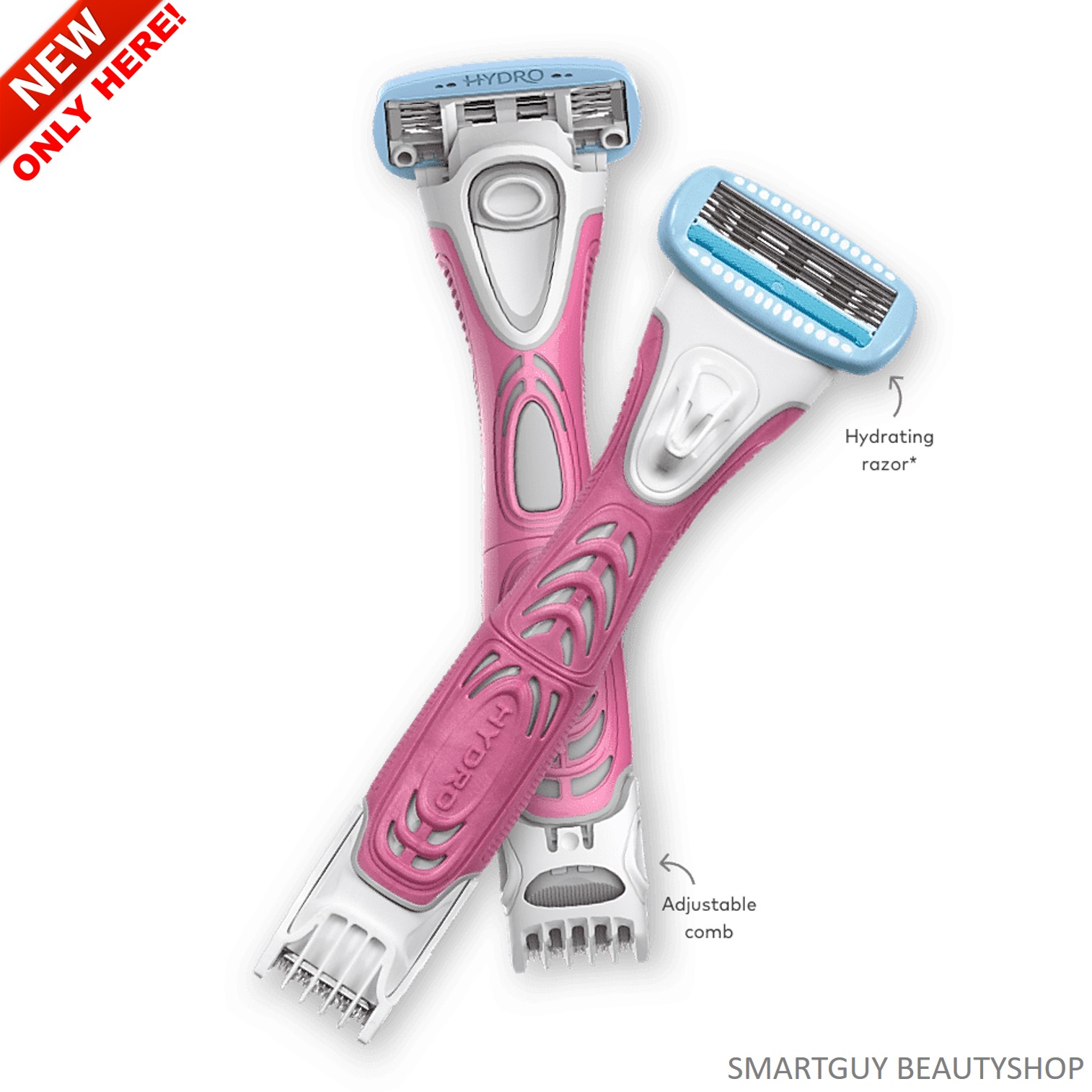 Schick Hydro Silk TrimStyle 5-Blade Razor and Bikini Trimmer ชุดอุปกรณ์กำจัดขนสำหรับผู้หญิงรุ่นพิเศษ