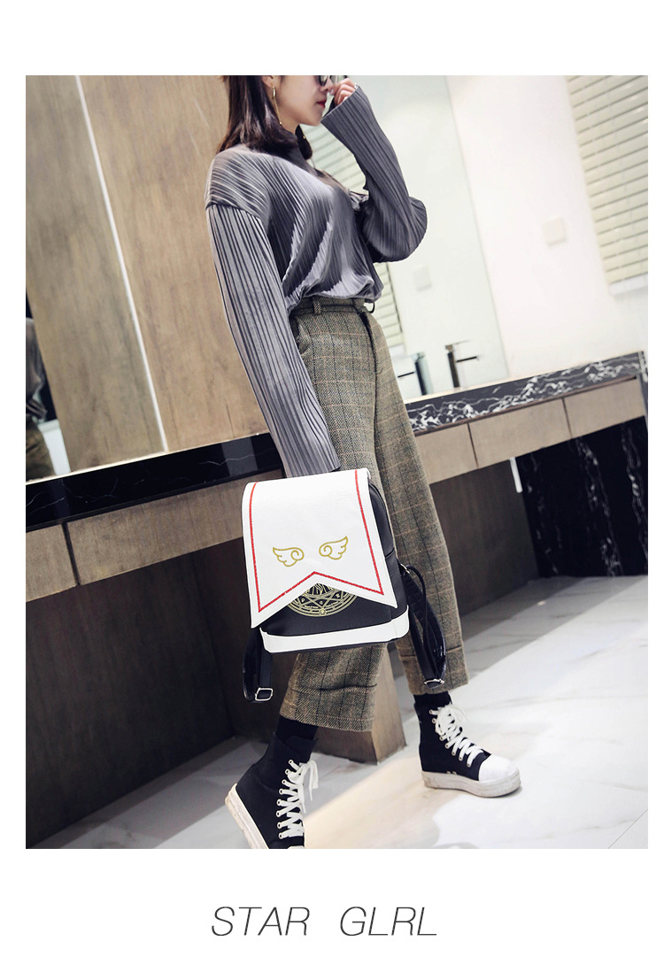 กระเป๋าเป้สะพายหลัง Cardcaptor Sakura ซากุระ มือปราบไพ่ทาโรต์