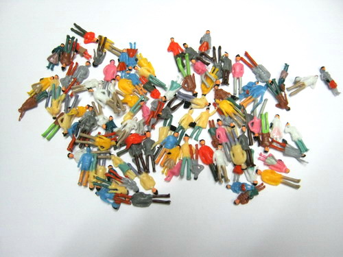 คน สเกล 1:100 คละแบบ (ยืน+นั่ง) / 100 คน