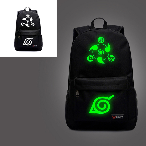 กระเป๋าเป้ ลาย Naruto เรืองแสงได้