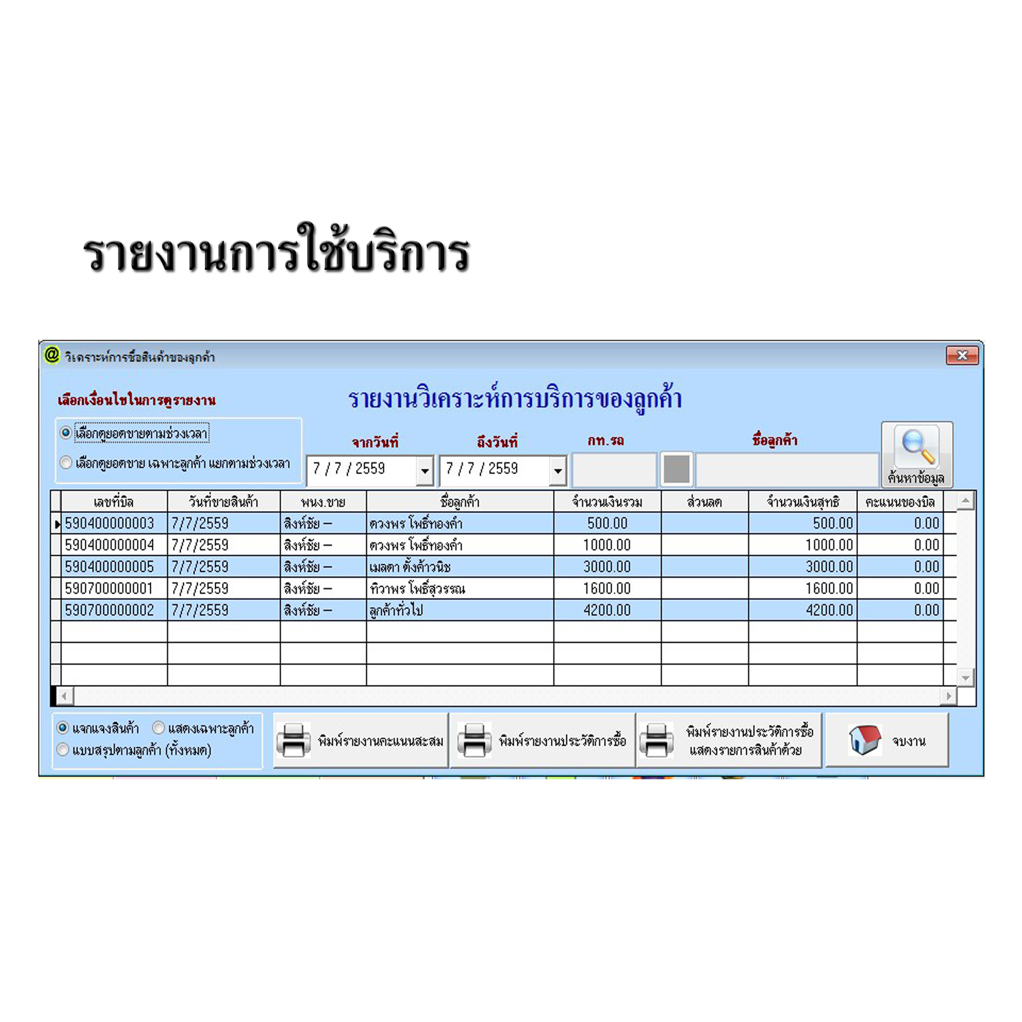 โปรแกรมบริหารงานร้านคาร์แคร์,ล้างรถ,ขัดสี,เคลือบสีรถ (ติดตั้งออนไลน์ผ่านอินเตอร์เน็ต)