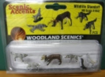 ชุดสัตว์ป่า (Wildlife Standoff) 6 ตัว (Woodland)