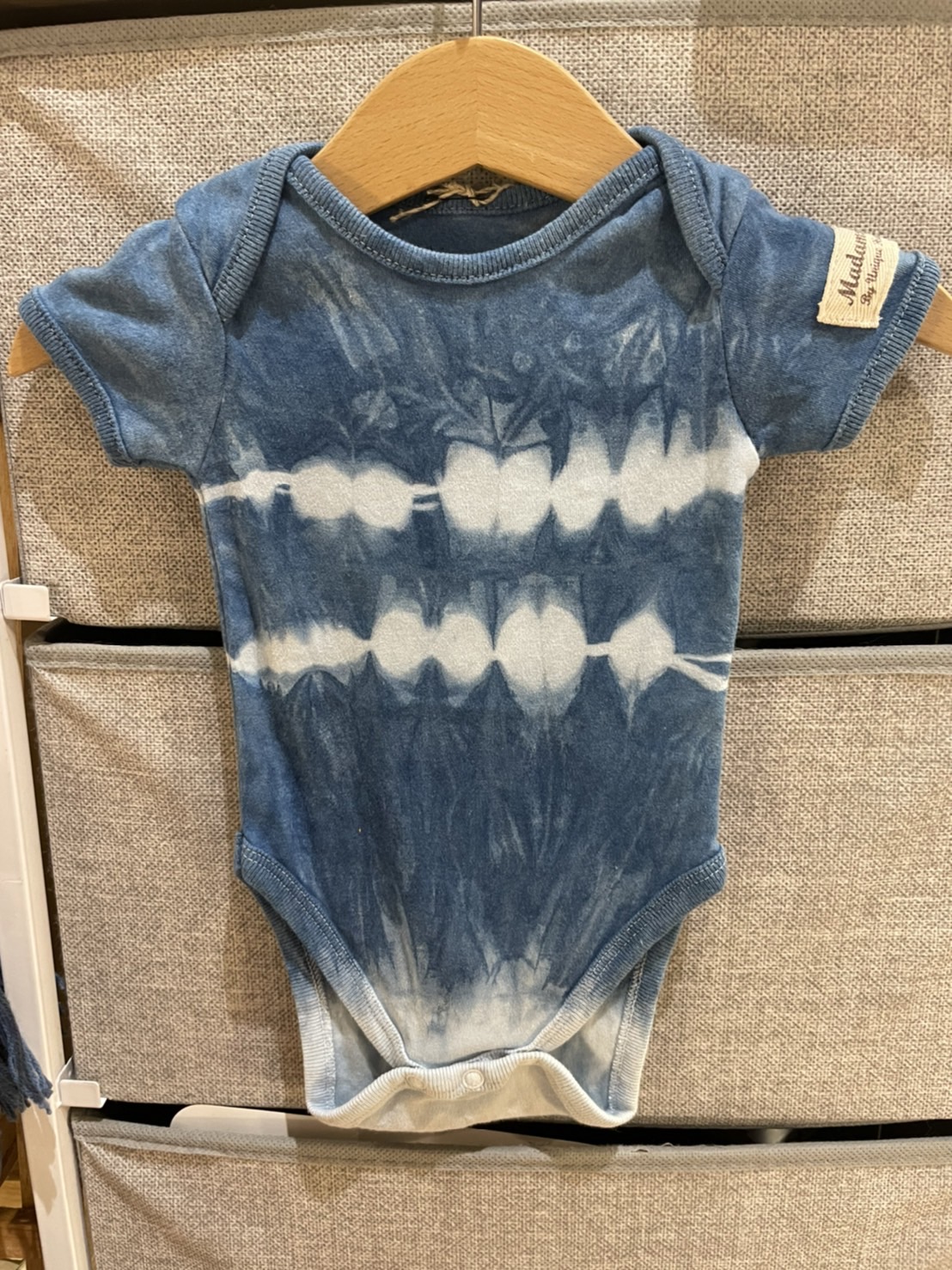 ชุดบอดี้สูทเด็ก0-3m,4-7m,8-12m ย้อมสีปลอดสารพิษ