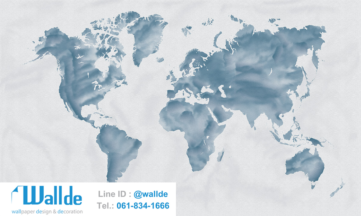 สั่งพิมพ์วอลเปเปอร์ ลายแผนที่ 0012